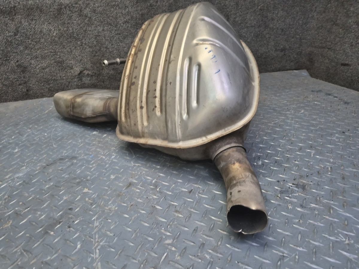 11-16 Porsche Panamera 970 3.6L Rear Right Left Side Exhaust Muffler W/ Tips Set