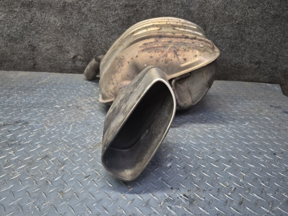 11-16 Porsche Panamera 970 3.6L Rear Right Left Side Exhaust Muffler W/ Tips Set