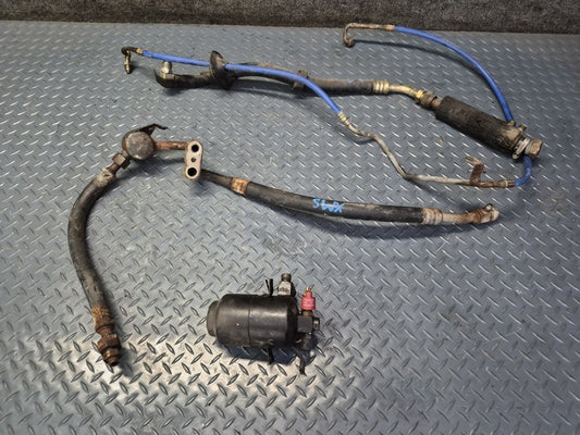 86-89 Mercedes R107 560SL A/C Air Condition Hose Pipe Line Dryer Set OEM