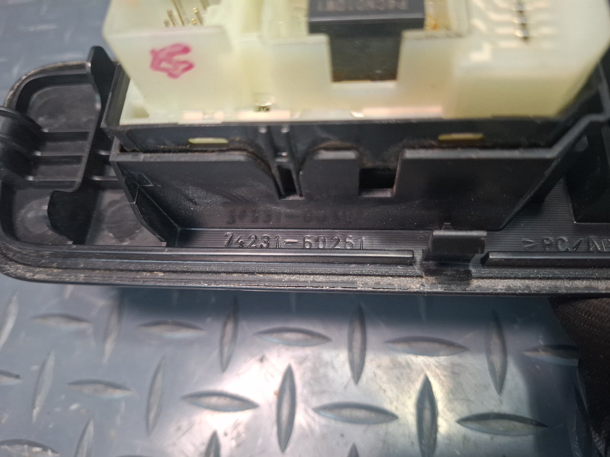 2003-2007 Lexus UZJ100L LX470 Front & Rear Door Window Switch Trim Set of 3