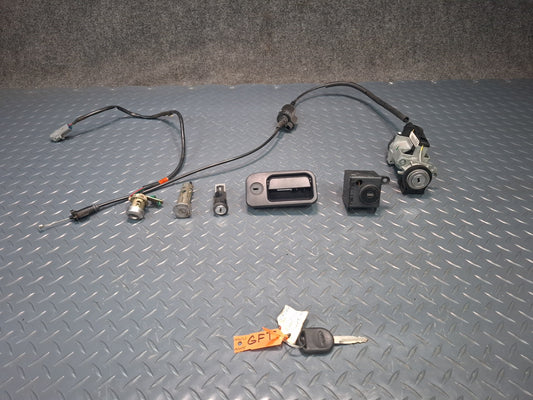 02-05 Ford Thunderbird Ignition Switch Door Trunk Lock Cylinder KEY Set OEM
