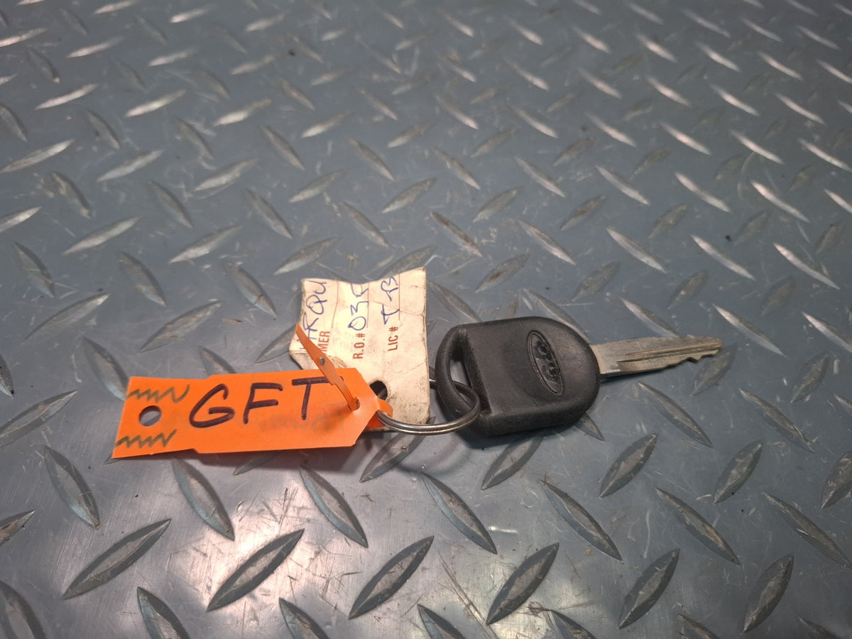 02-05 Ford Thunderbird Ignition Switch Door Trunk Lock Cylinder KEY Set OEM