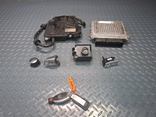 2012 Mercedes W166 ML350 Diesel AWD ECU ECM TCM Ignition Glove Door Lock KEY Set