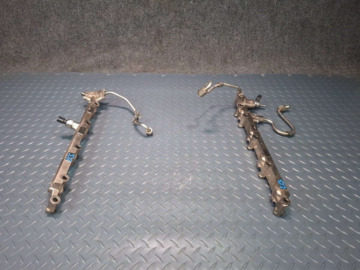 08-12 Lexus LS600HL 2URFSE Engine Motor Fuel Delivery Pipe Rail Line Set OEM