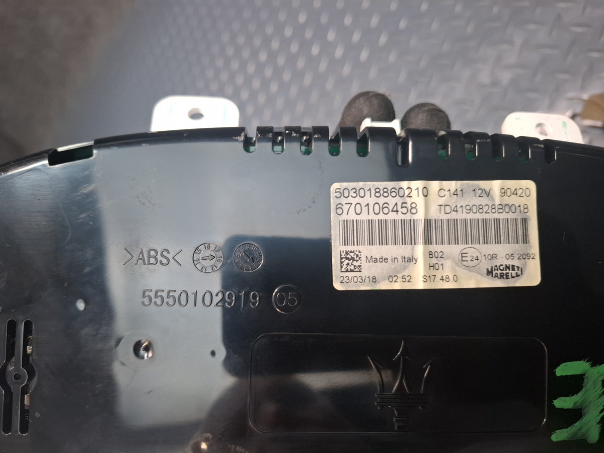2018 Maserati Levante M161 3.0L F160 Engine ECU BCU Speedo Keyless Lock KEY Set