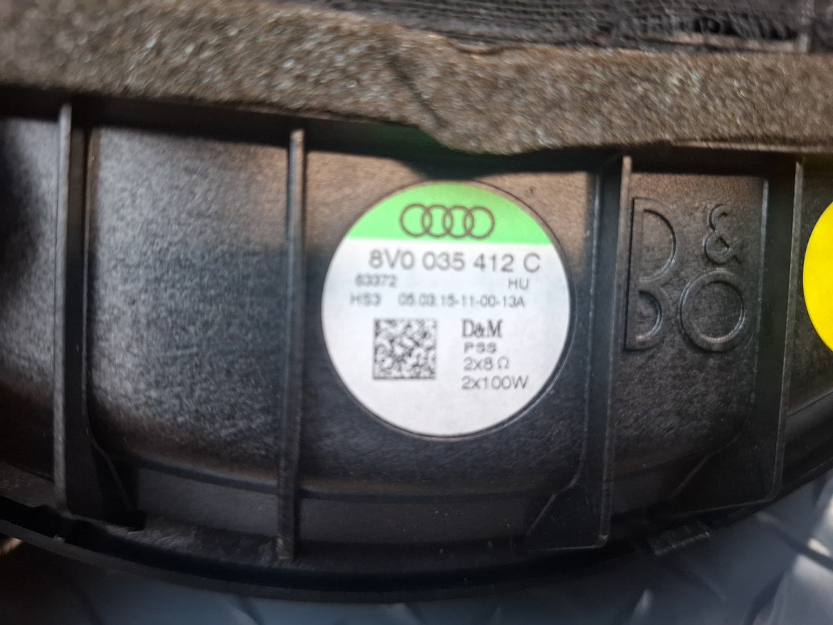 15-16 Audi S3 8VS Sedan 14pcs Bang & Olufsen Audio Speaker Tweeter Subwoofer Set