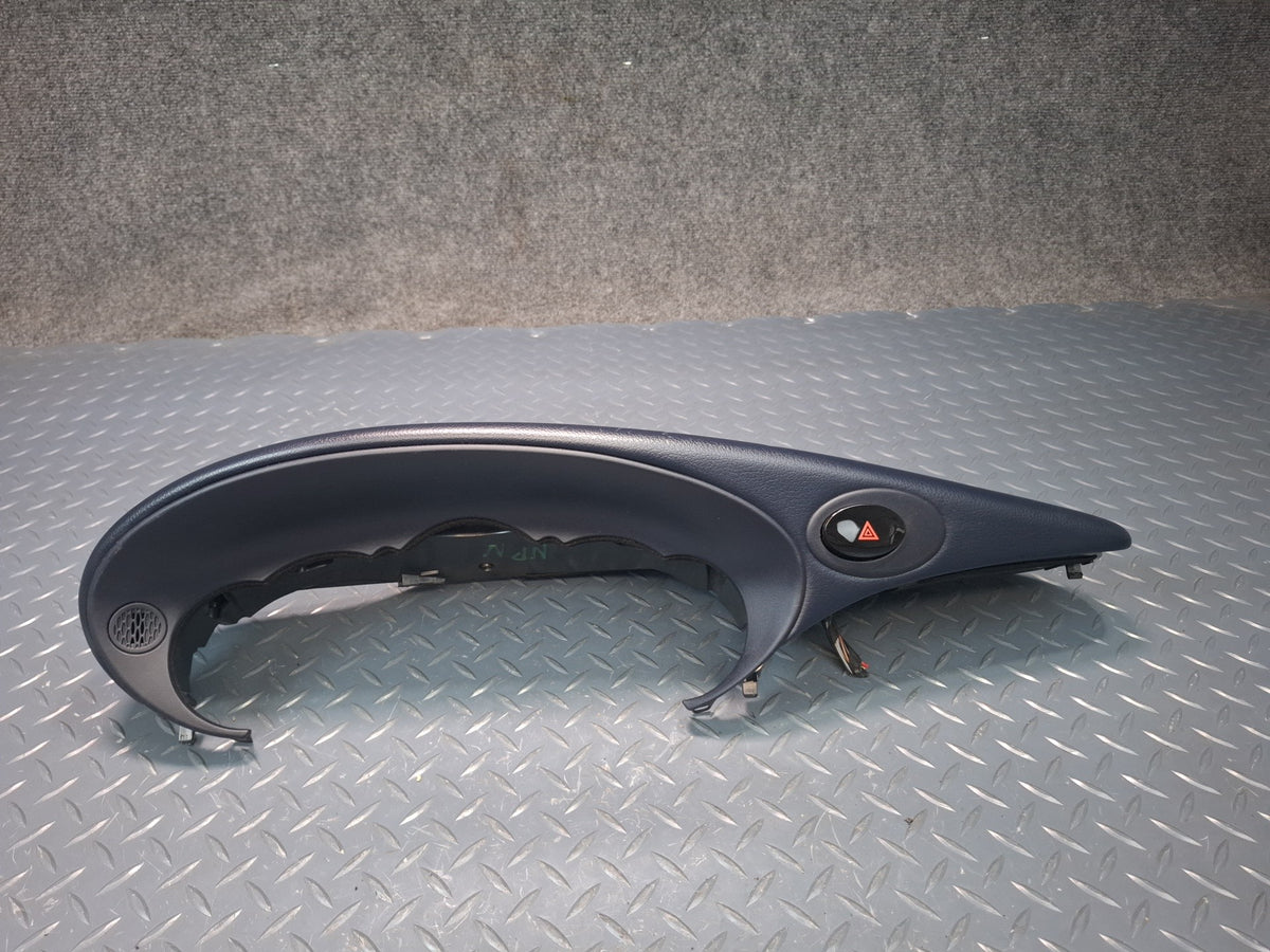 1999-2004 Porsche 911 996 Dash Instrument Cluster Speedometer Visor Trim Panel