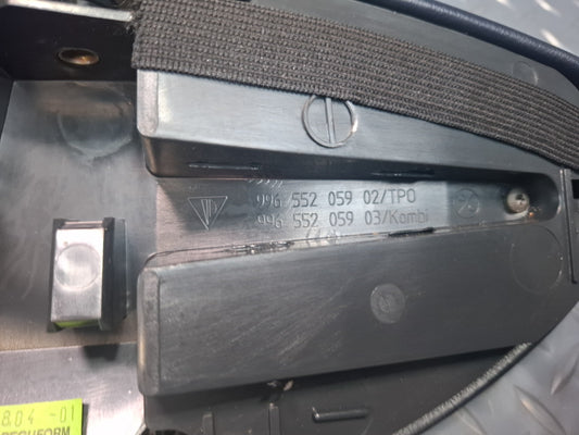 1999-2004 Porsche 911 996 Dash Instrument Cluster Speedometer Visor Trim Panel
