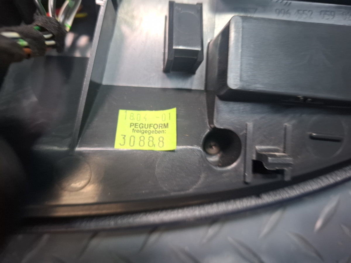 1999-2004 Porsche 911 996 Dash Instrument Cluster Speedometer Visor Trim Panel