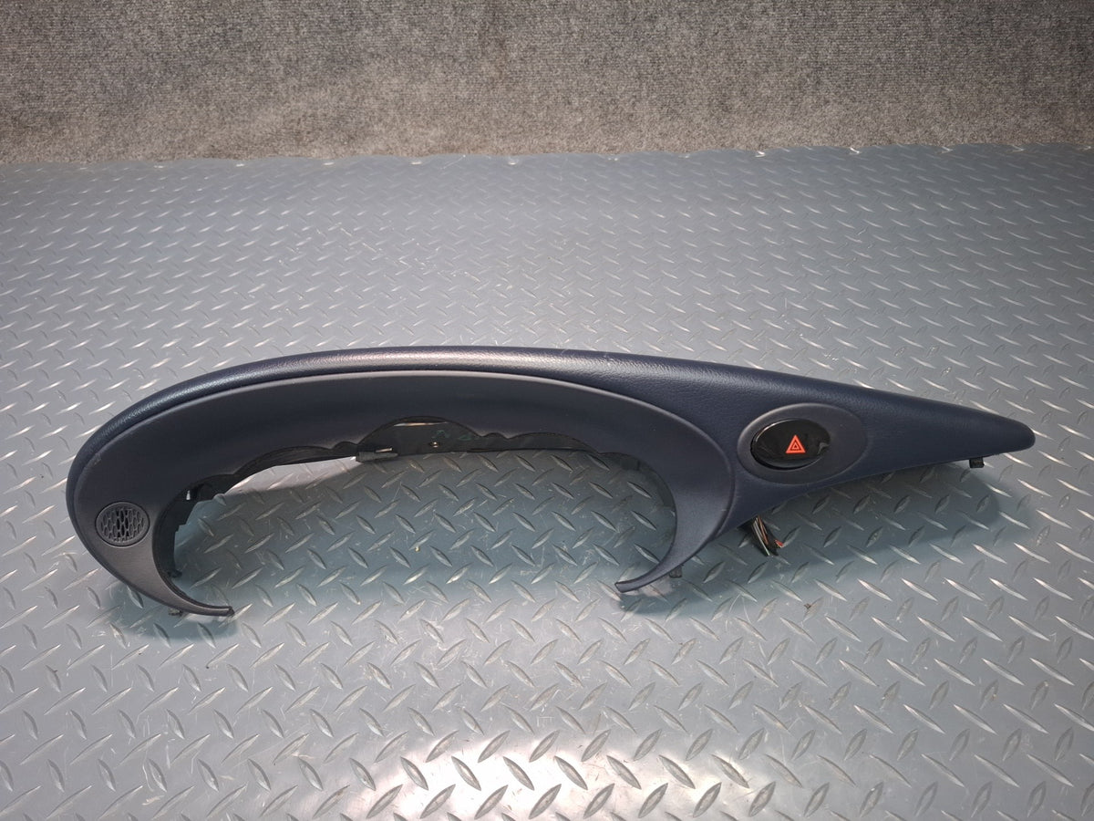 1999-2004 Porsche 911 996 Dash Instrument Cluster Speedometer Visor Trim Panel