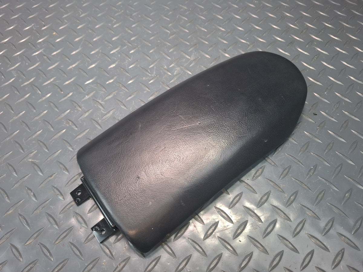 1999-2004 Porsche 911 996 Center Console Leather Armrest Lid Cover Black