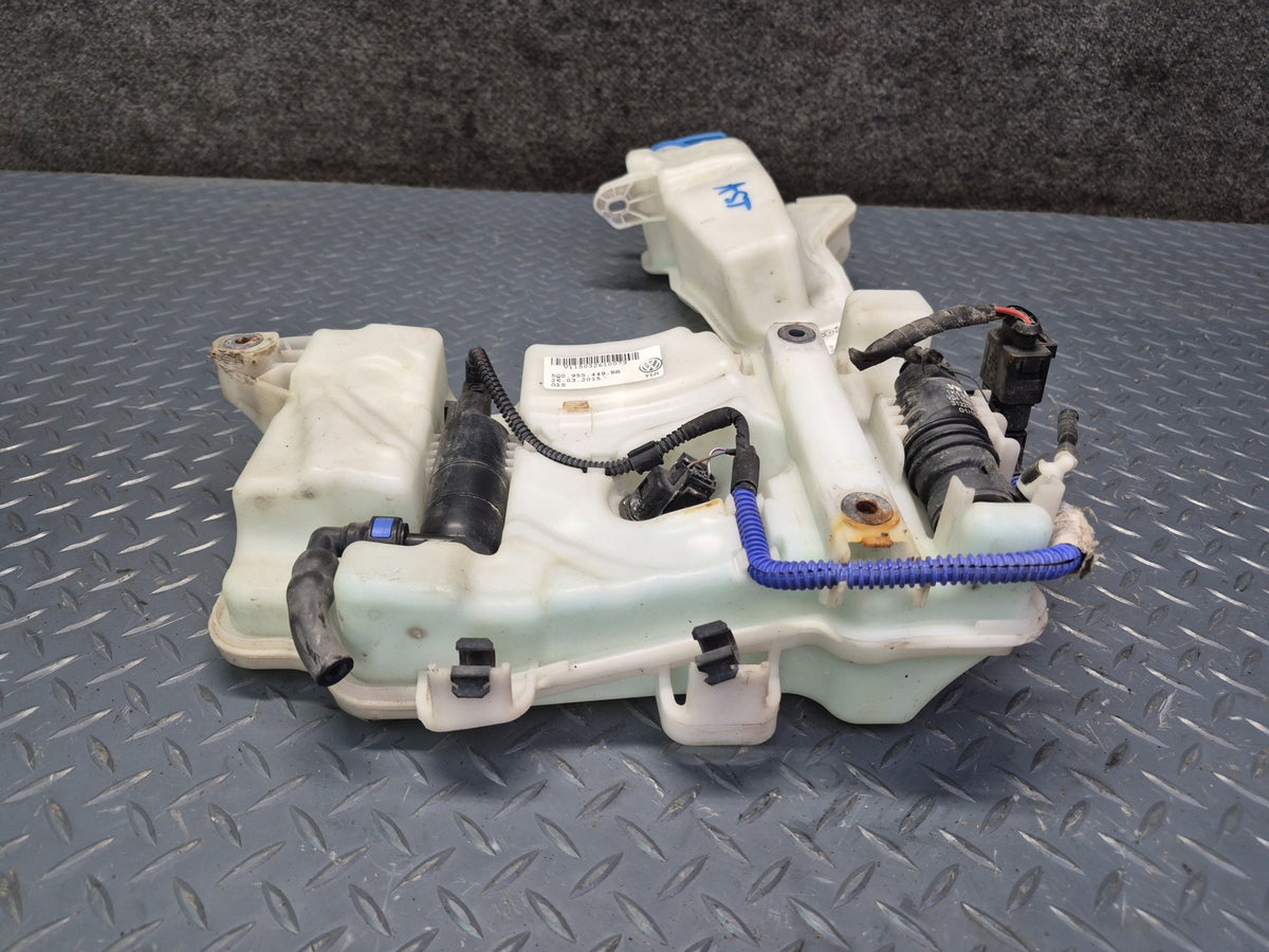 15-20 Audi S3 8VS Windshield Washer Bottle Reservoir w Pump & Neck Assembly OEM