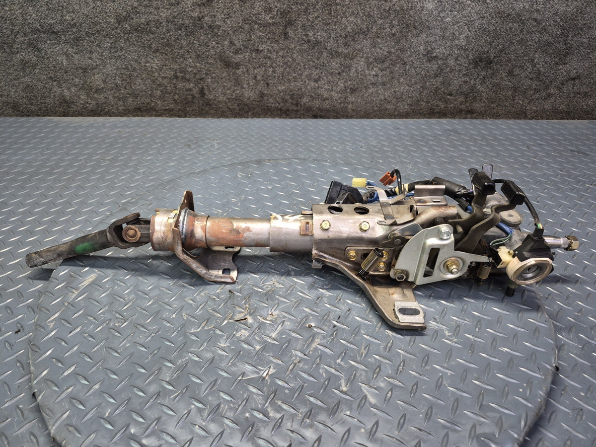 1986 Toyota Cressida MX73 A/T Sedan Steering Column Assembly w Lock KEY Set OEM