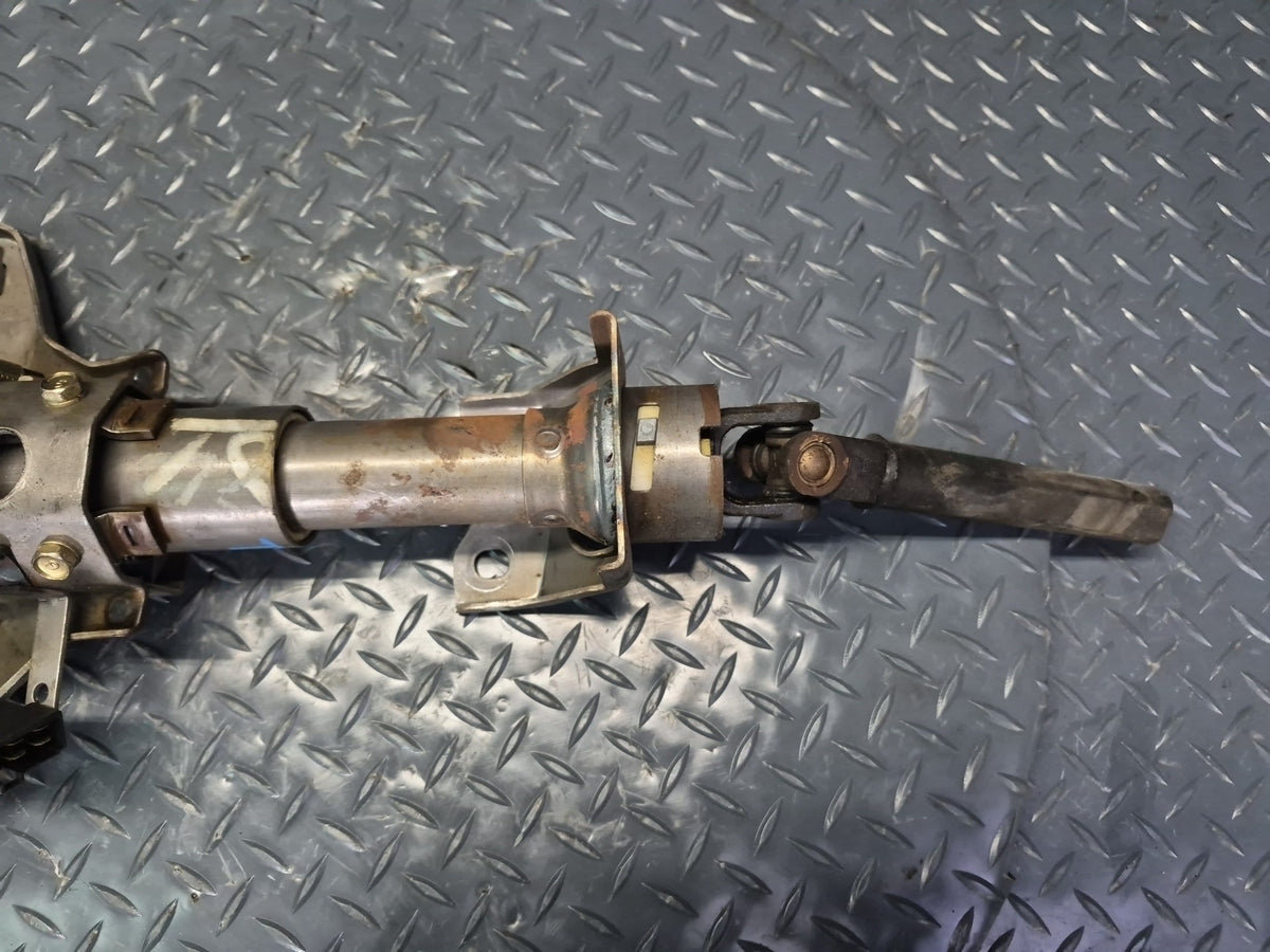 1986 Toyota Cressida MX73 A/T Sedan Steering Column Assembly w Lock KEY Set OEM