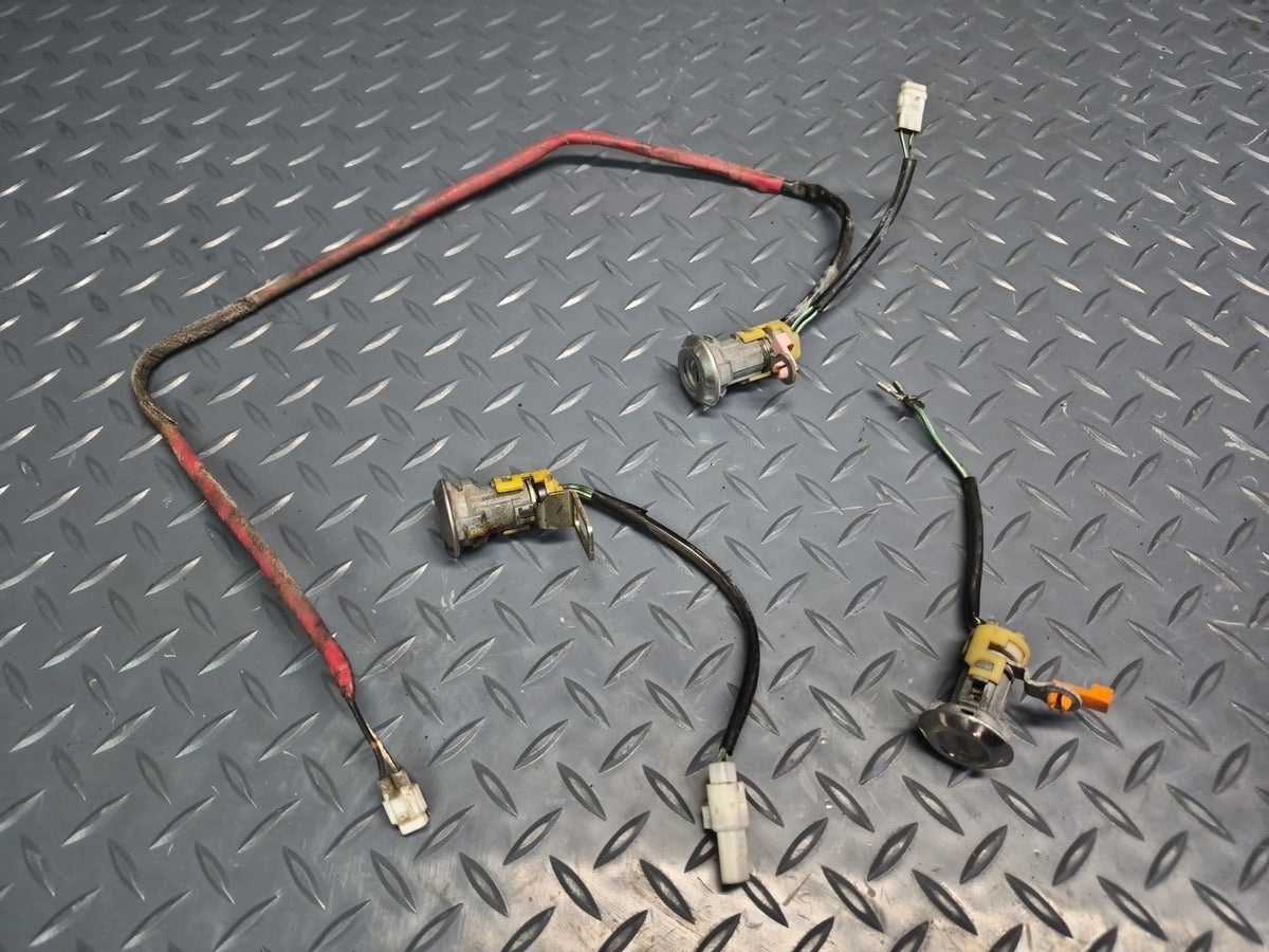 1986 Toyota Cressida MX73 A/T Sedan Steering Column Assembly w Lock KEY Set OEM