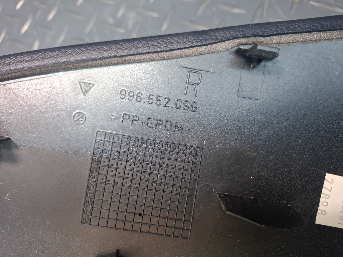 1999-2004 Porsche 911 996 Center Console LET & Right Leather Trim Panel Set of 2