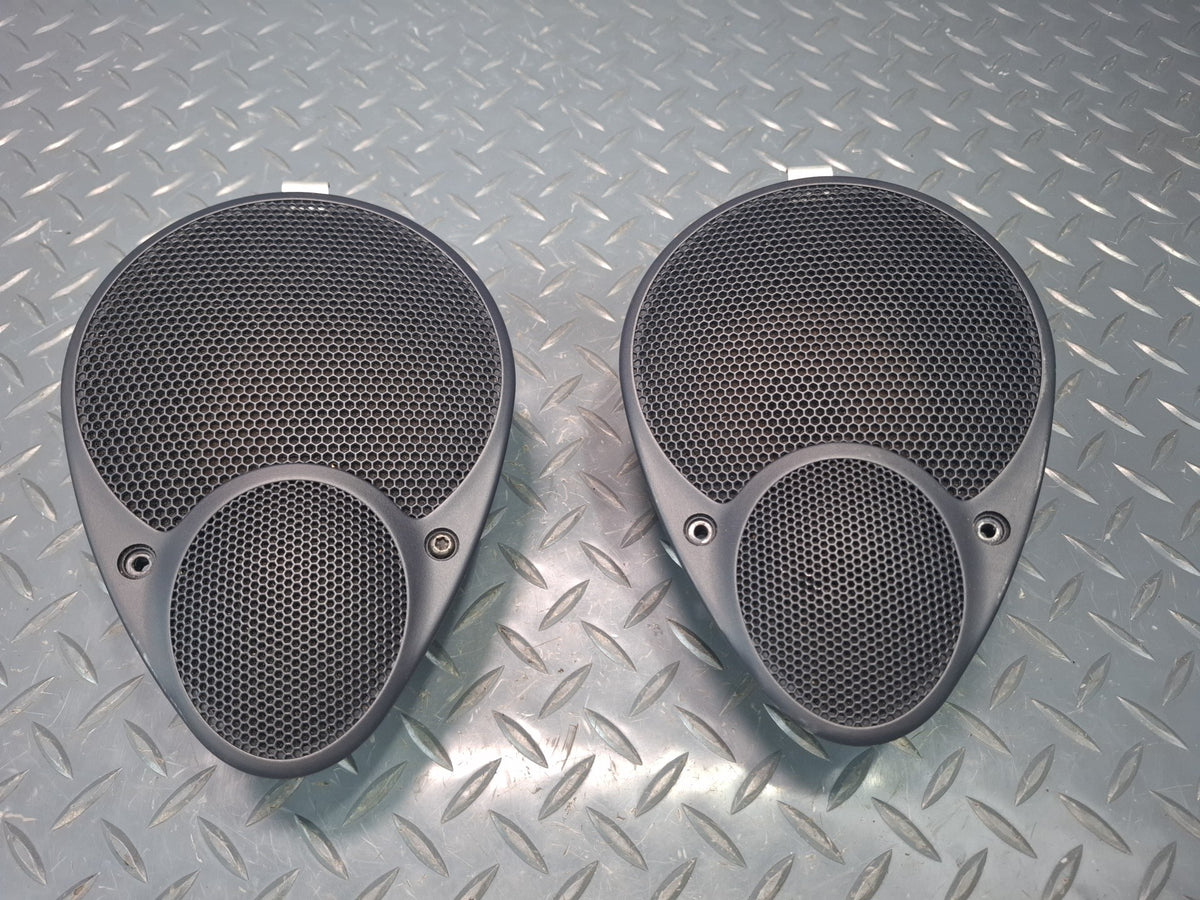 1999-2005 Porsche 911 996 Dash Front Left & Right Speaker w Grille Set of 2