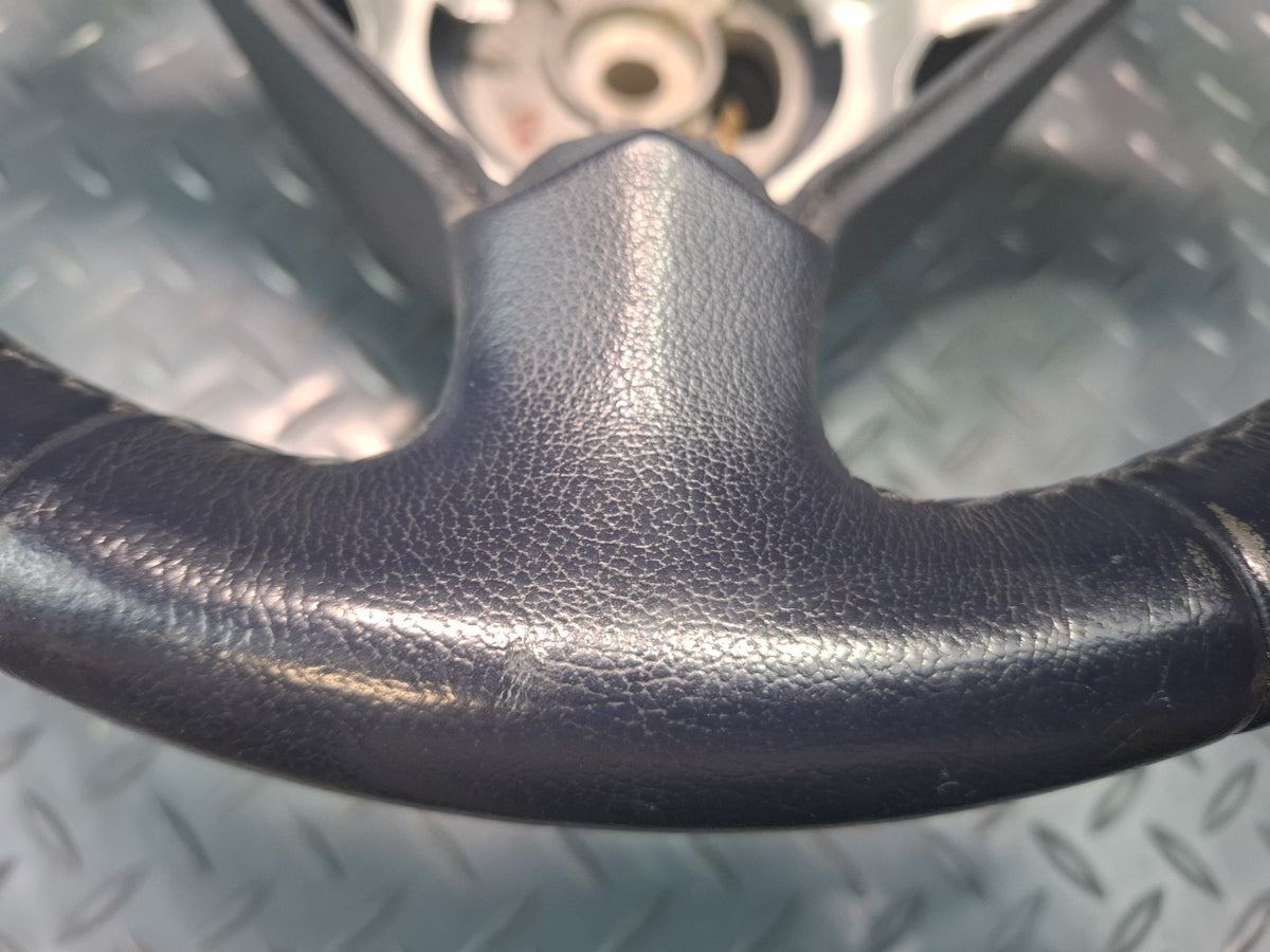 1999-2005 Porsche 911 Carrera 996 M/T 3-SPOKE Leather Steering Blue