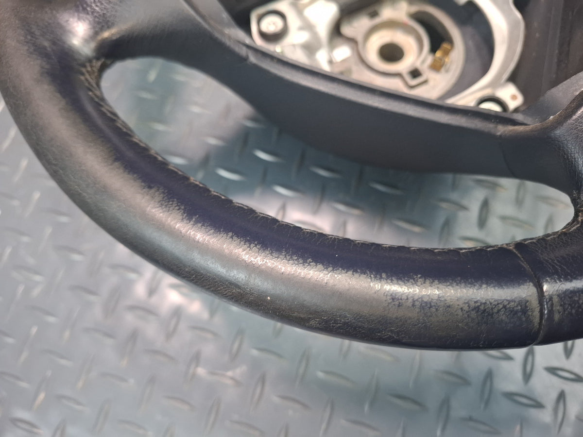 1999-2005 Porsche 911 Carrera 996 M/T 3-SPOKE Leather Steering Blue