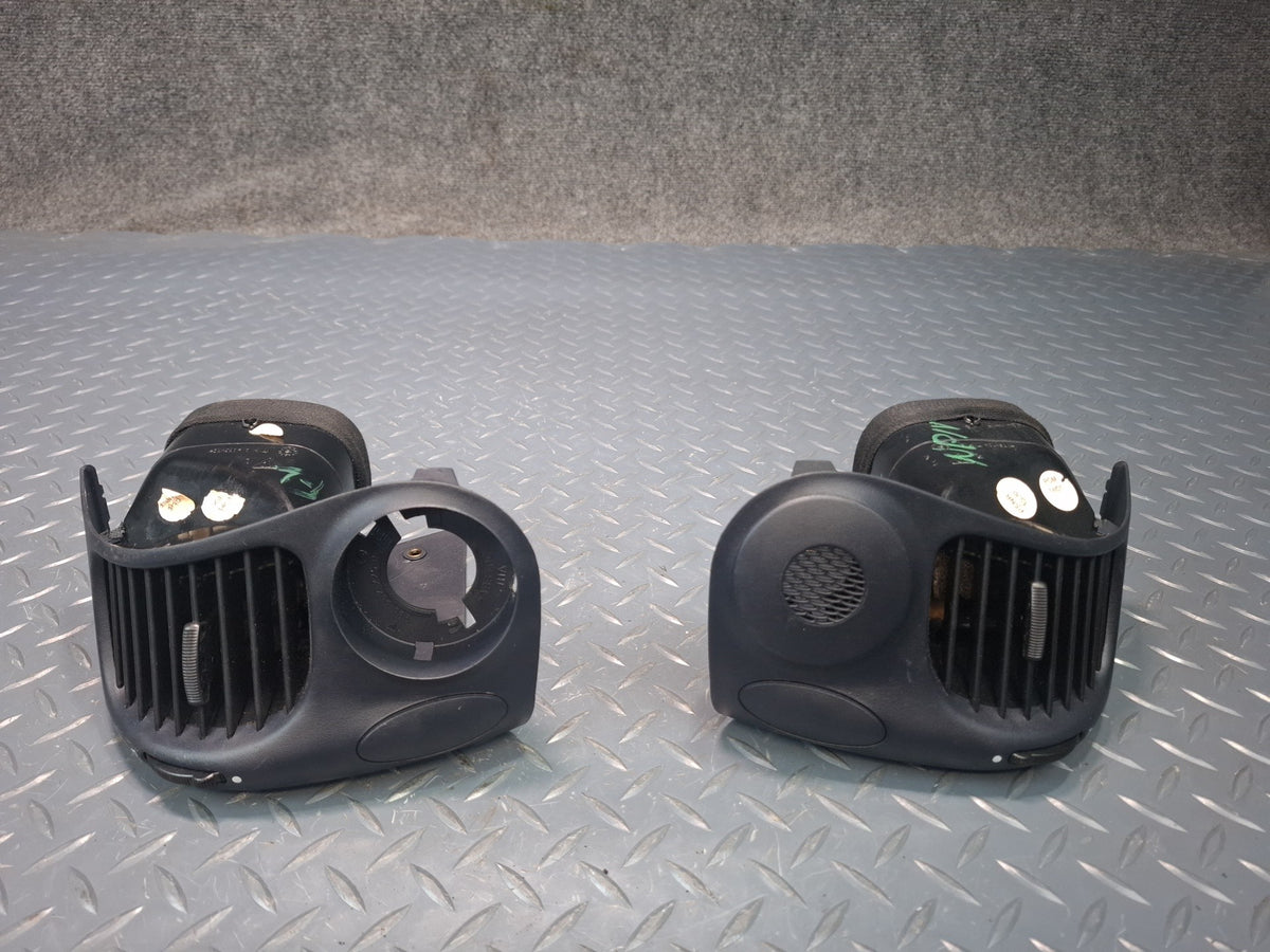1999-2001 Porsche 911 996 Dash Front Left & Right A/C Air Vent Grille Set of 2