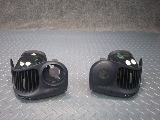 1999-2001 Porsche 911 996 Dash Front Left & Right A/C Air Vent Grille Set of 2