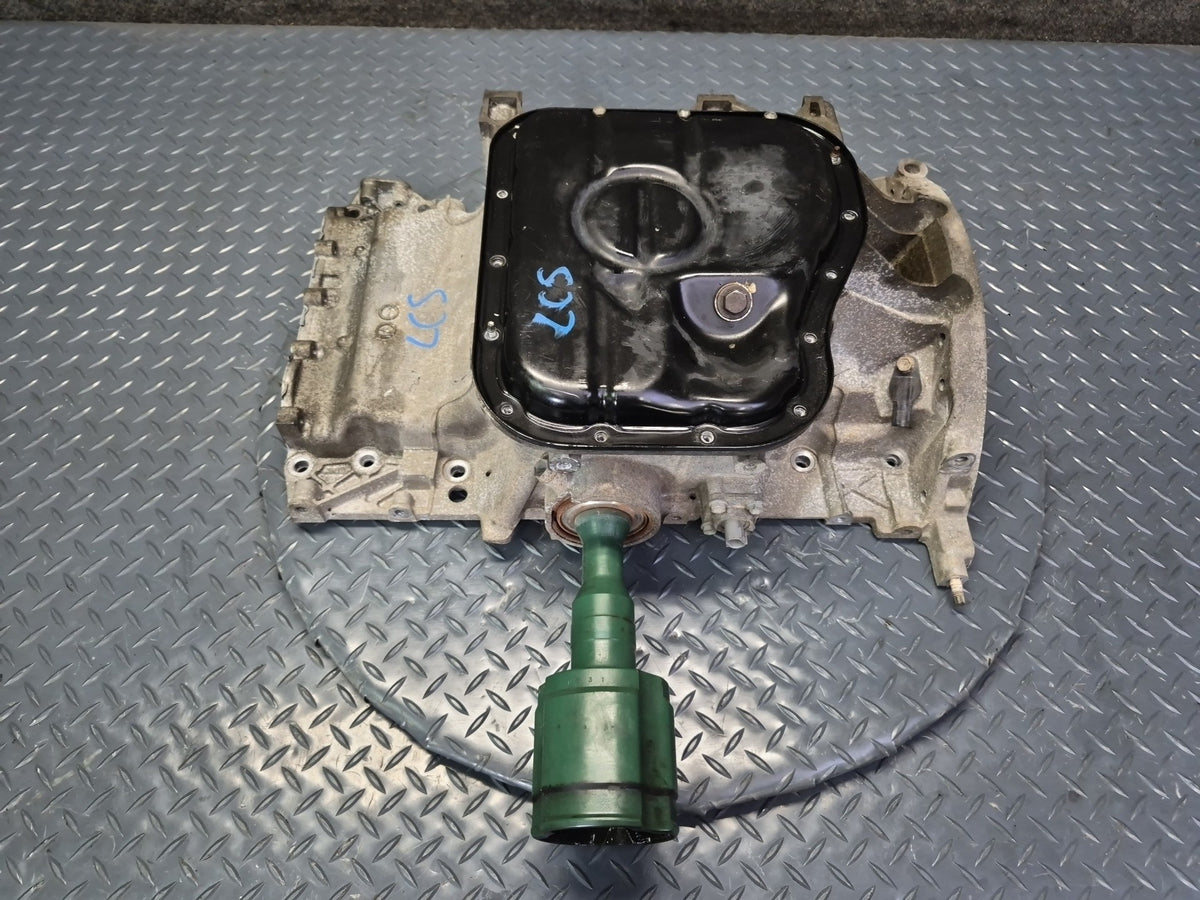 08-12 Lexus UVF46L LS600hL 2URFSE AWD Engine Motor Upper Oil Pan OEM