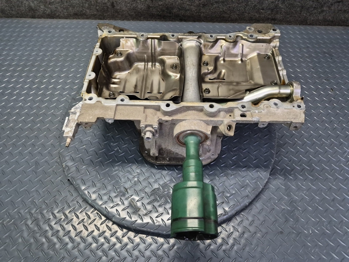 08-12 Lexus UVF46L LS600hL 2URFSE AWD Engine Motor Upper Oil Pan OEM