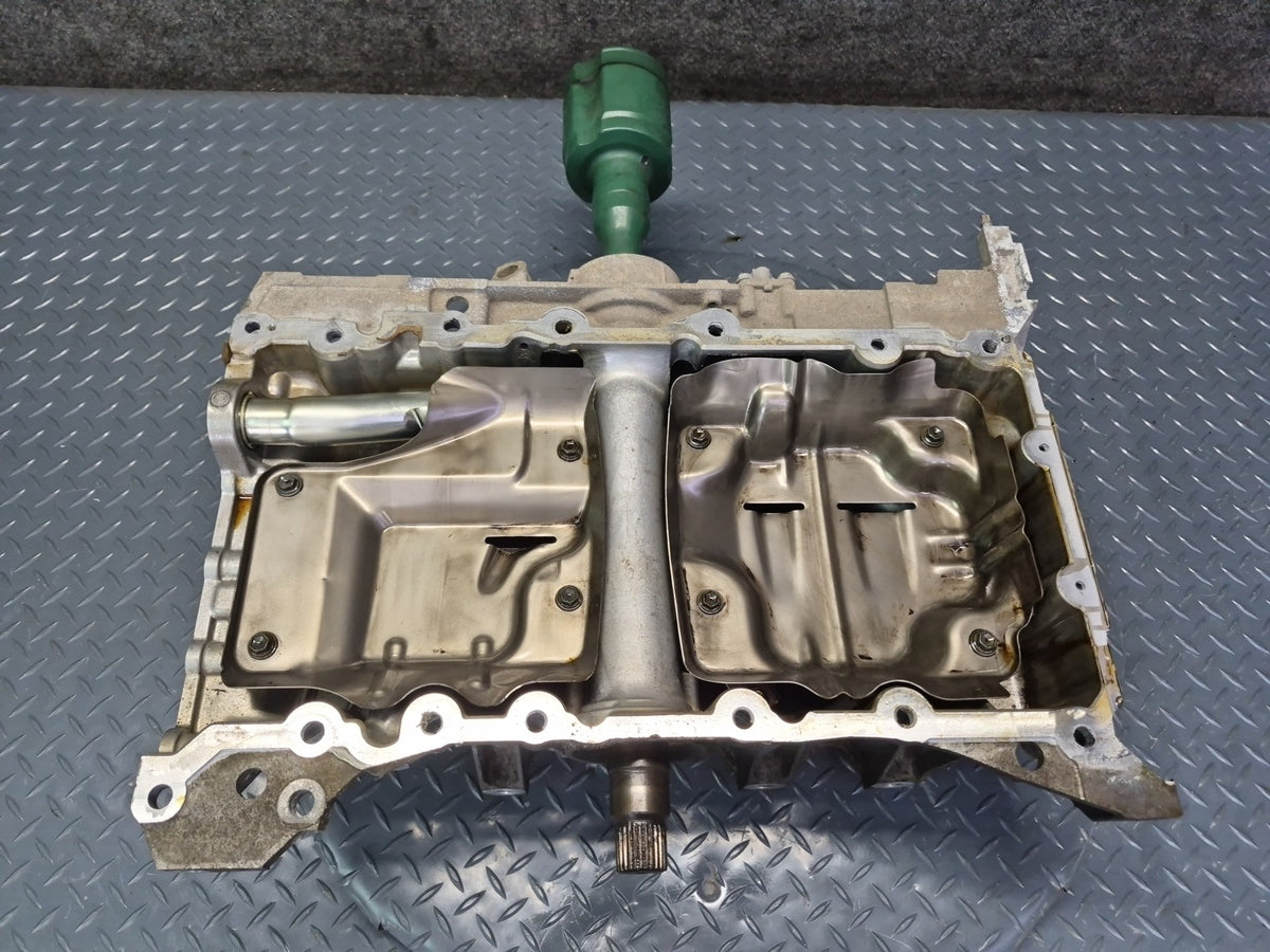 08-12 Lexus UVF46L LS600hL 2URFSE AWD Engine Motor Upper Oil Pan OEM