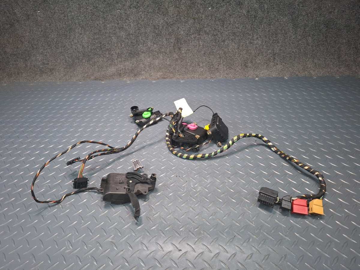 1999-2004 Porsche 911 996 A/C Heater Flap Servo Door Actuator Motor Wiring Set