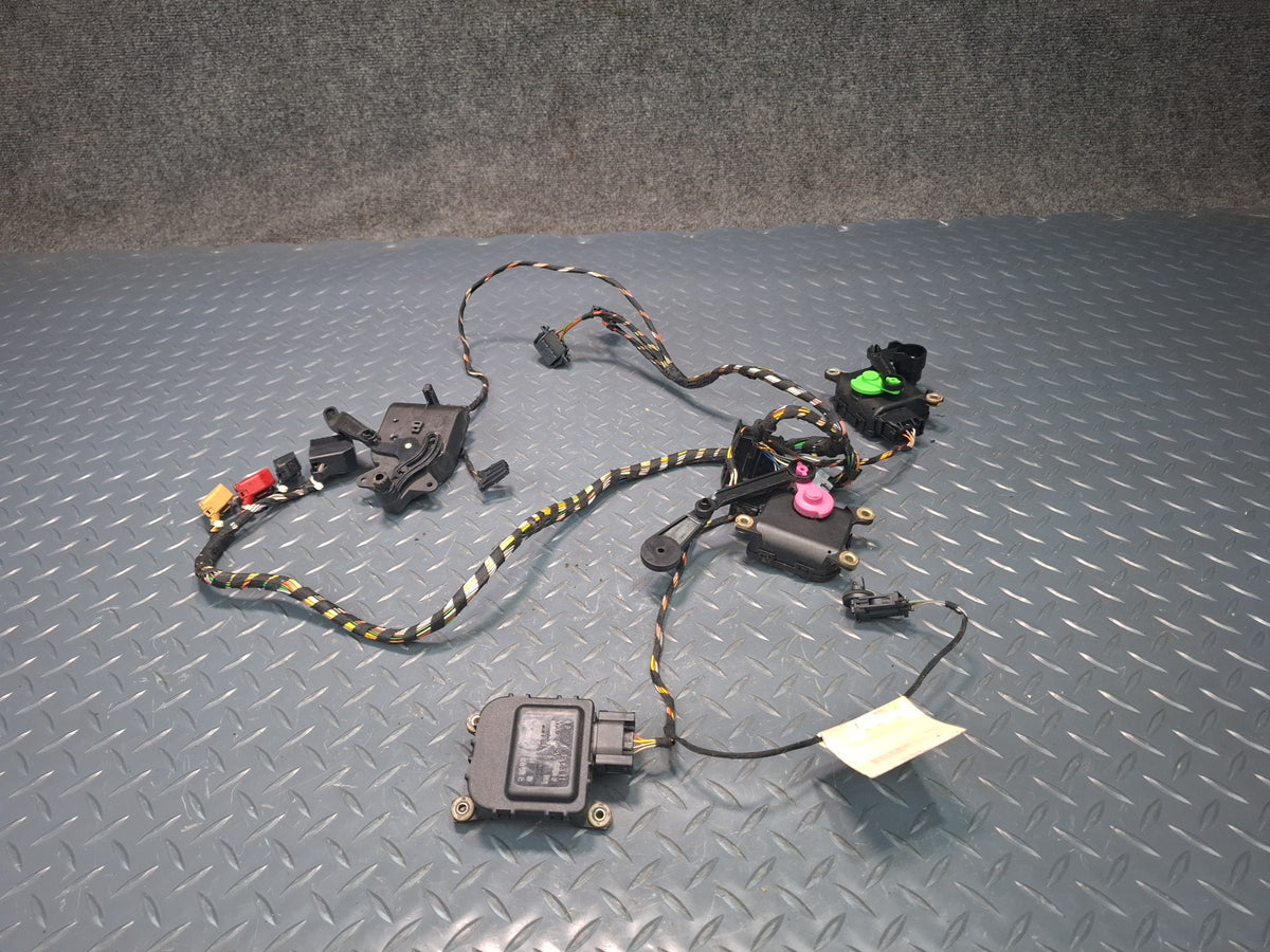 1999-2004 Porsche 911 996 A/C Heater Flap Servo Door Actuator Motor Wiring Set
