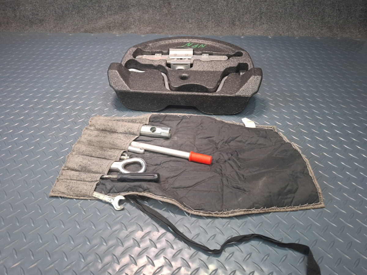 1999-2004 Porsche 911 996 Spare Tire Wheel Lift Jack Tool KIT Foam Case Set