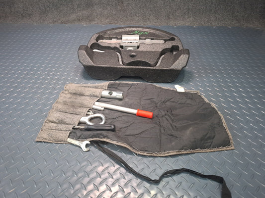 1999-2004 Porsche 911 996 Spare Tire Wheel Lift Jack Tool KIT Foam Case Set