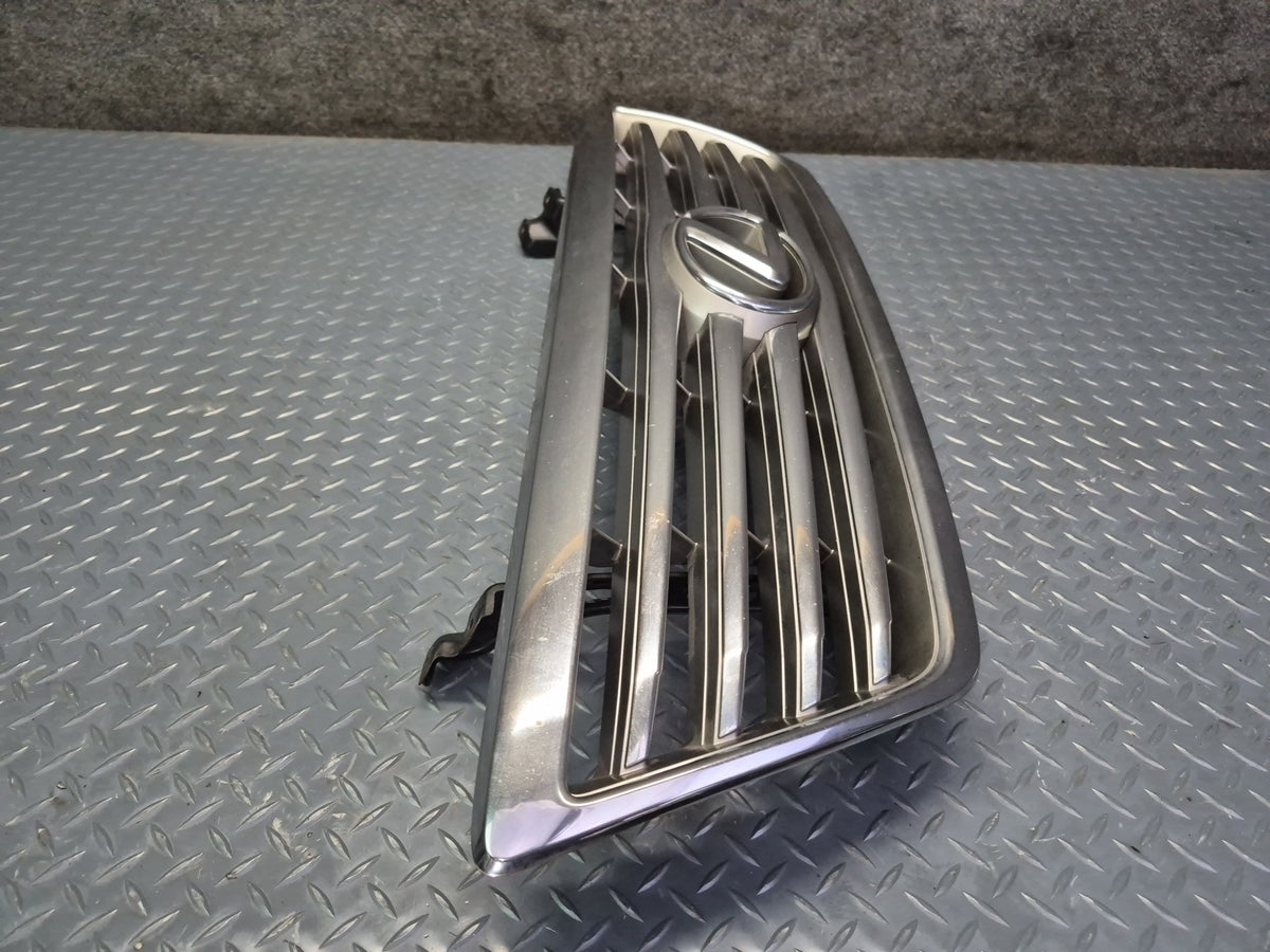 2005-2007 Lexus UZJ100L LX470 Front Engine Radiator Chrome Grille Cover w Emblem