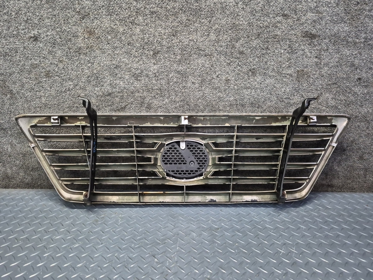 2005-2007 Lexus UZJ100L LX470 Front Engine Radiator Chrome Grille Cover w Emblem