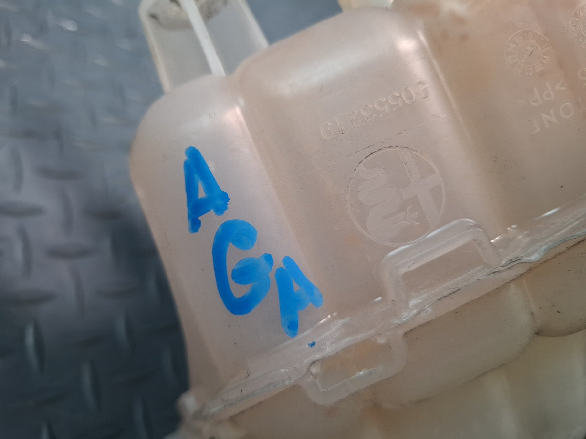 17-19 Alfa Romeo Giulia Radiator Coolant Overflow Expansion Tank OEM