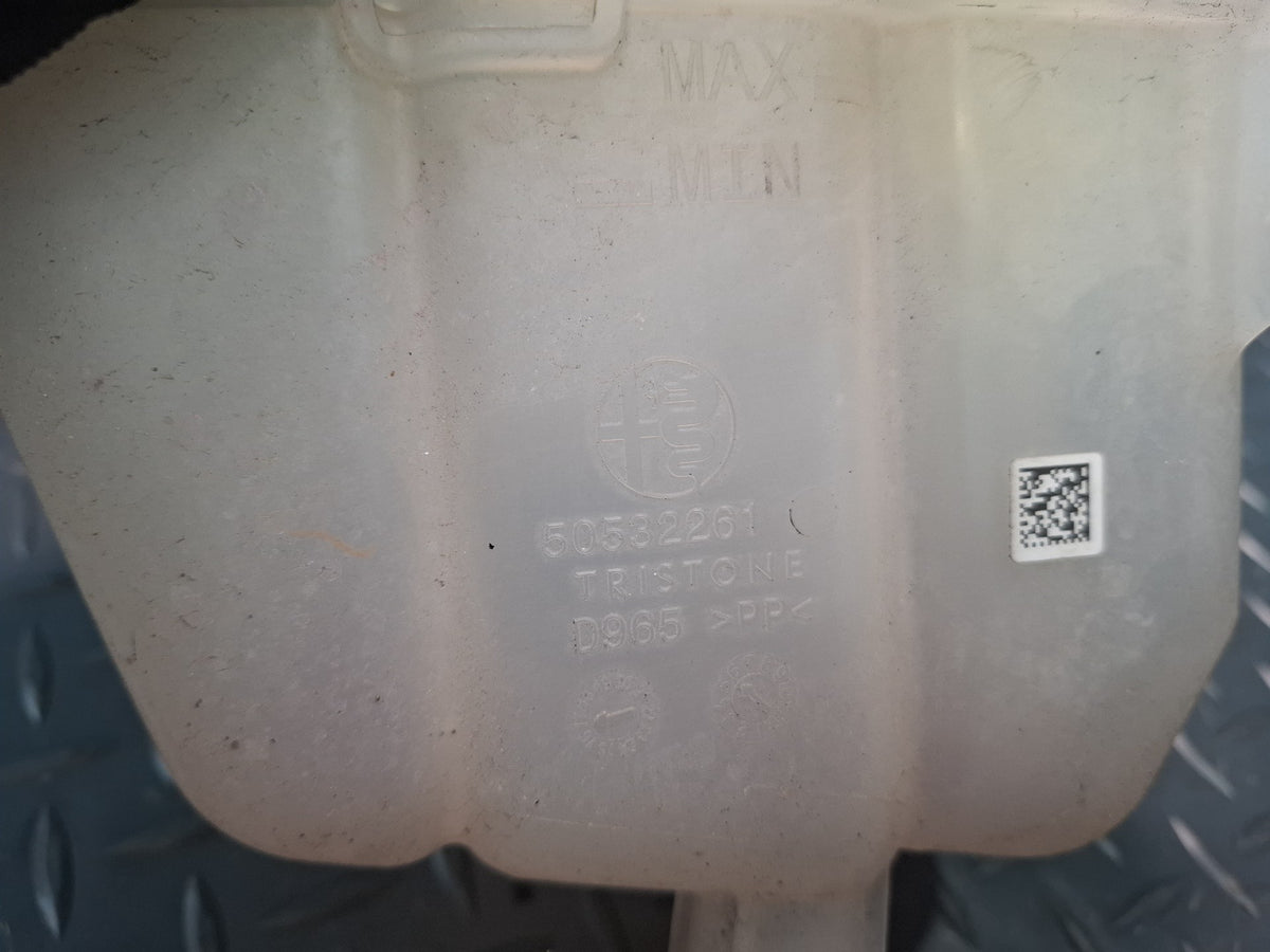 17-22 Alfa Romeo Giulia Q4 Radiator Secondary Overflow Reservoir Tank Bottle OEM