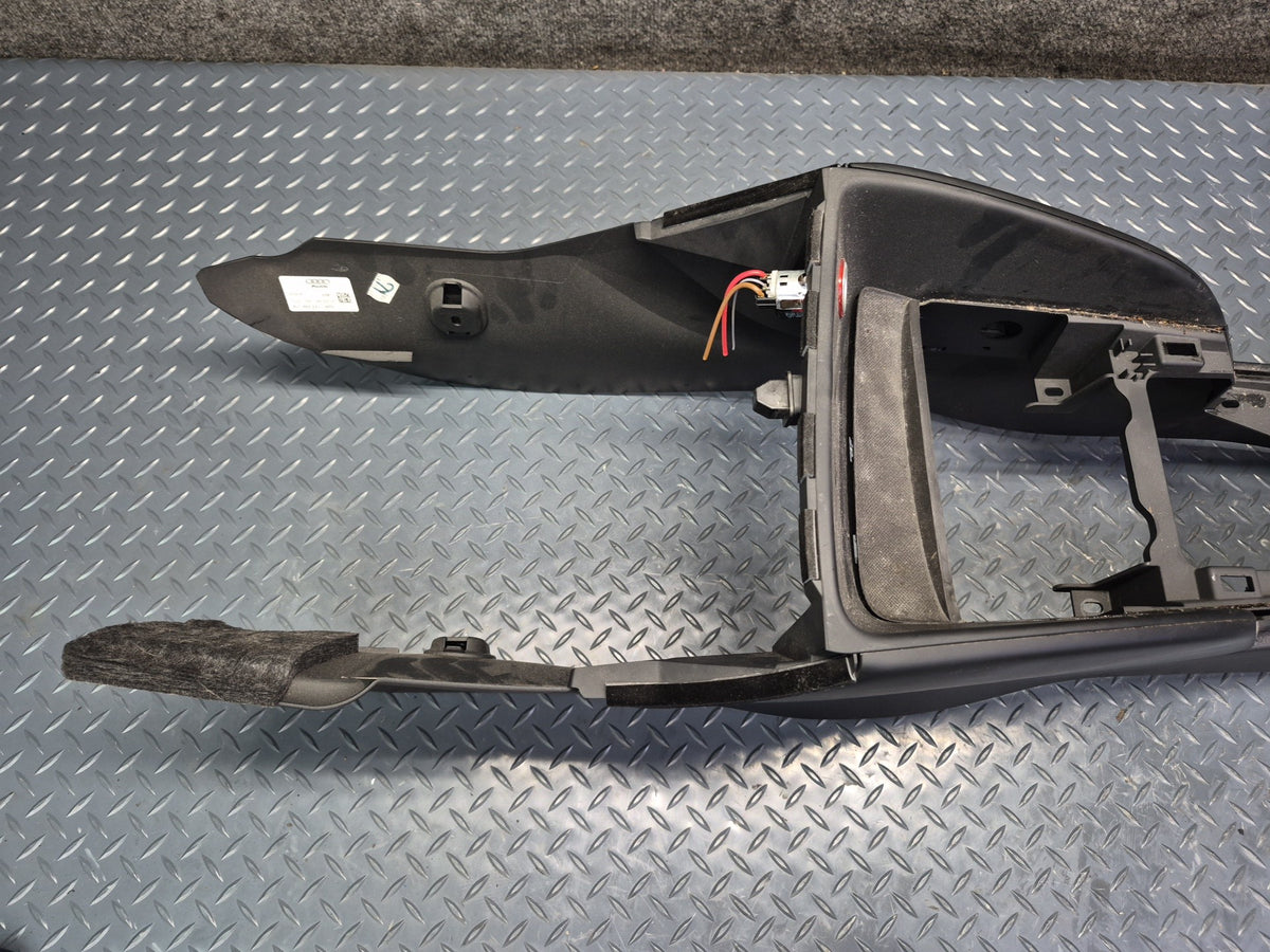 15-20 Audi S3 8VS Floor Cenrer Console Console Panel Black 8V1863241 OEM