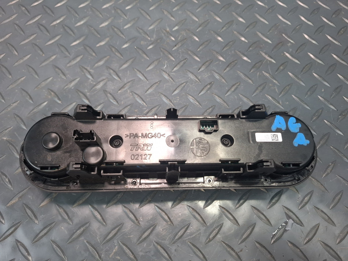 17-19 Alfa Romeo Giulia Q4 AC Heater Climate Control Switch Panel OEM