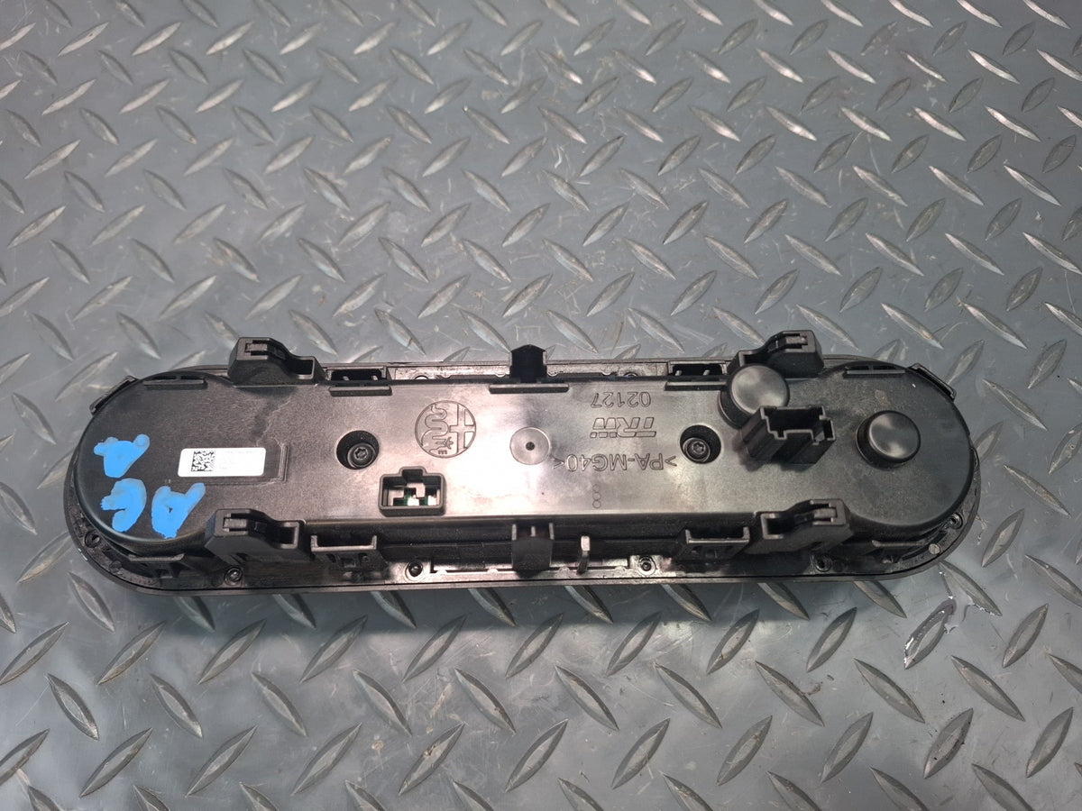 17-19 Alfa Romeo Giulia Q4 AC Heater Climate Control Switch Panel OEM