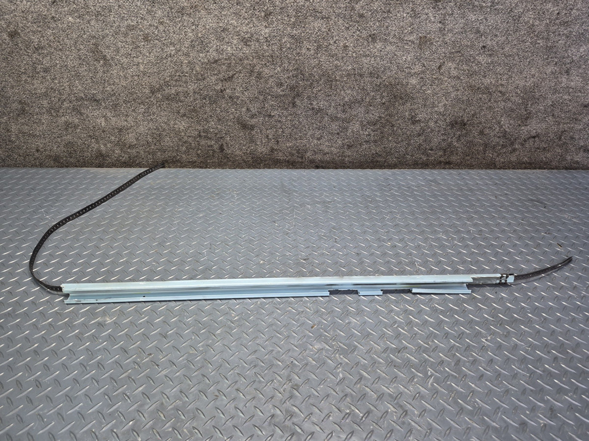 84-86 TOYOTA CRESSIDA MX73 FRONT LEFT ROOF SHOULDER BELT GUIDE RAIL ASSY OEM