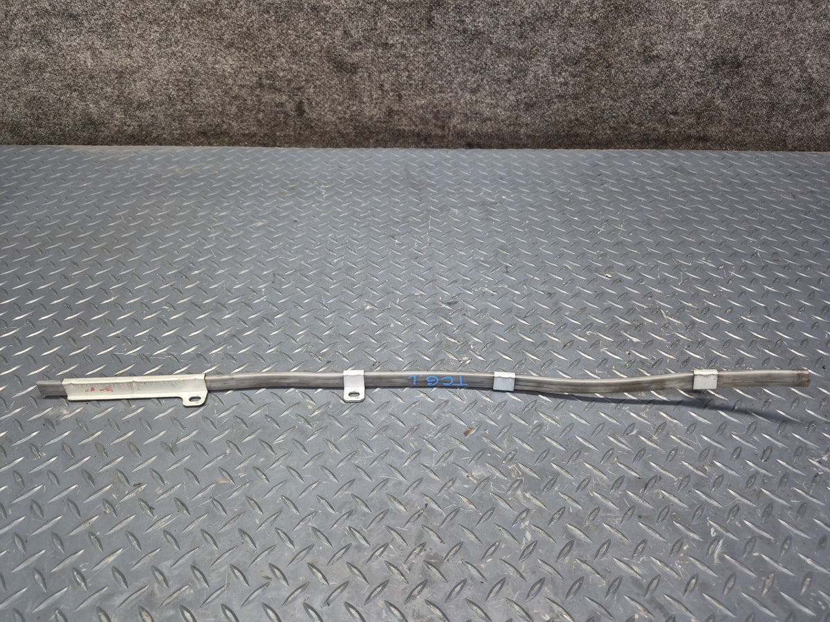 84-86 TOYOTA CRESSIDA MX73 FRONT LEFT ROOF SHOULDER BELT GUIDE RAIL ASSY OEM
