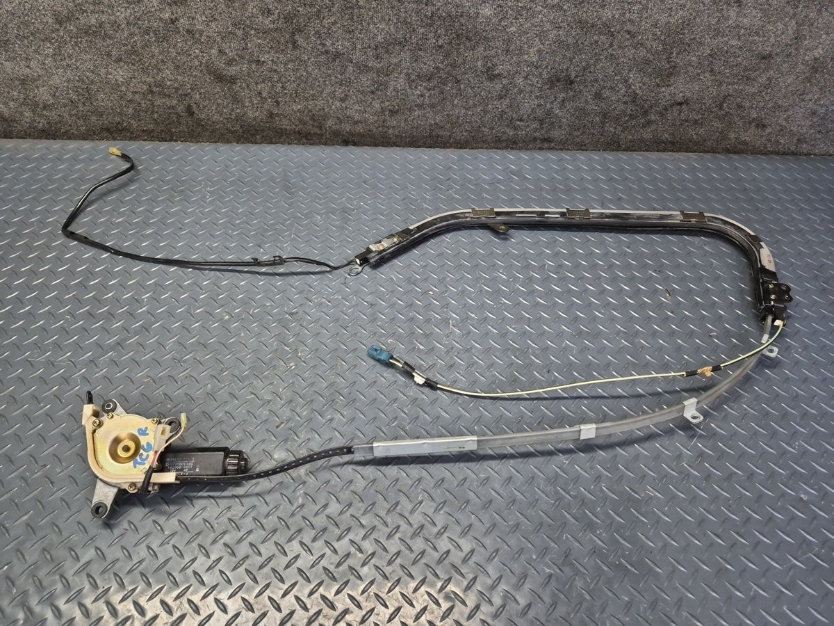 84-86 TOYOTA CRESSIDA MX73 FRONT RIGHT ROOF SHOULDER BELT GUIDE RAIL ASSY OEM
