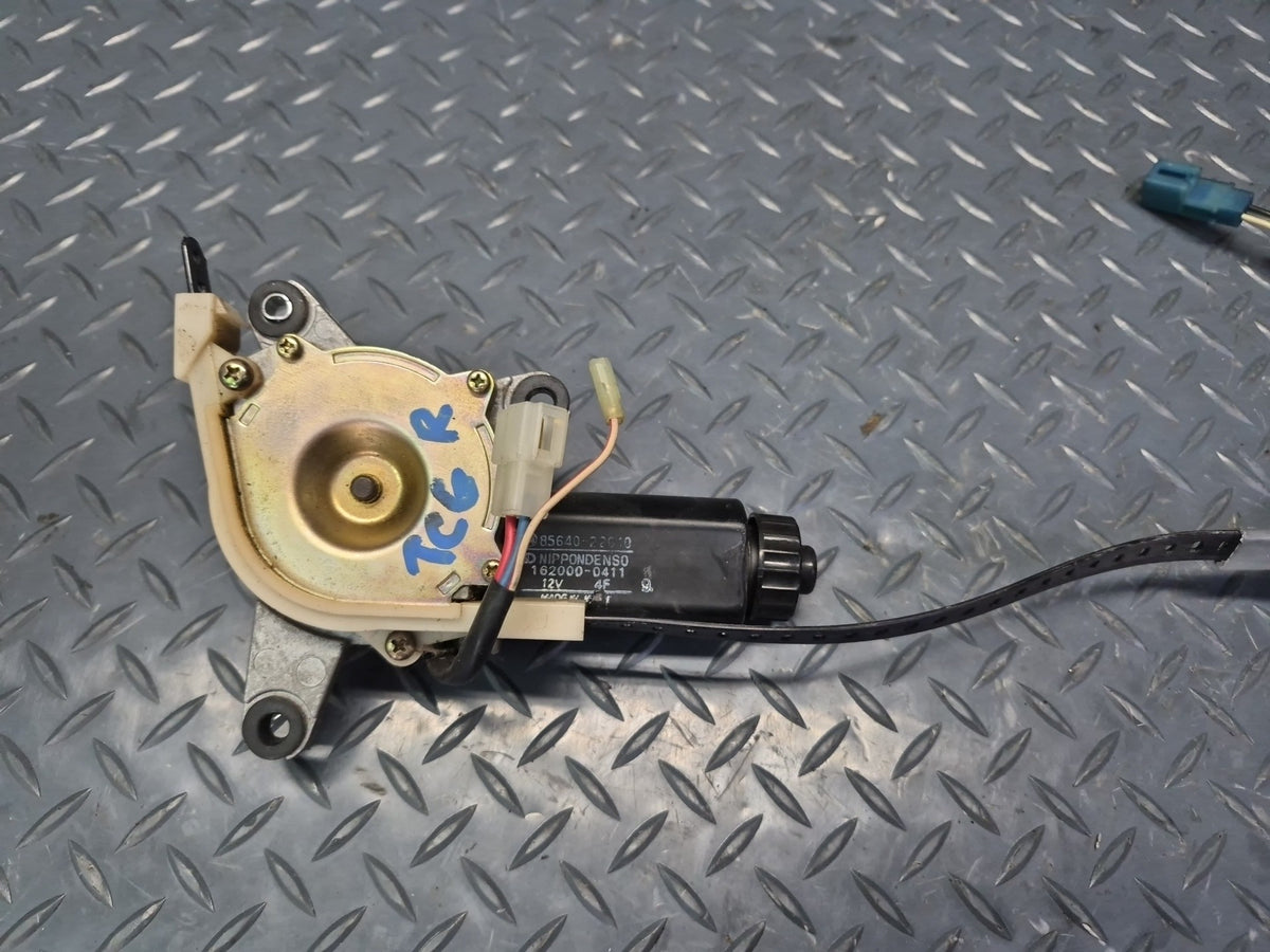 84-86 TOYOTA CRESSIDA MX73 FRONT RIGHT ROOF SHOULDER BELT GUIDE RAIL ASSY OEM