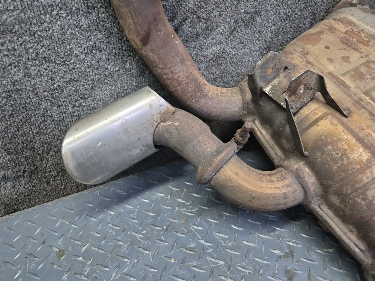 1999-2001 Porsche 911 996 M/T Rear Right Exhaust Muffler w Tip