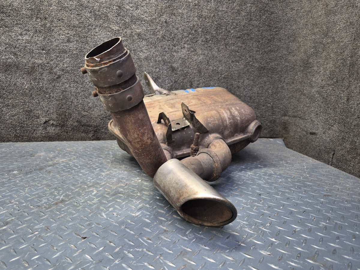1999-2001 Porsche 911 996 M/T Rear Right Exhaust Muffler w Tip