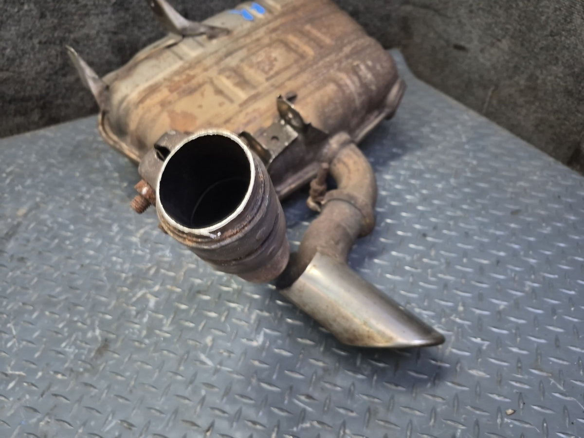 1999-2001 Porsche 911 996 M/T Rear Right Exhaust Muffler w Tip