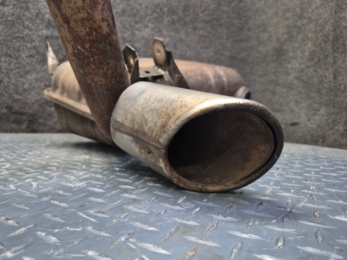 1999-2001 Porsche 911 996 M/T Rear Right Exhaust Muffler w Tip