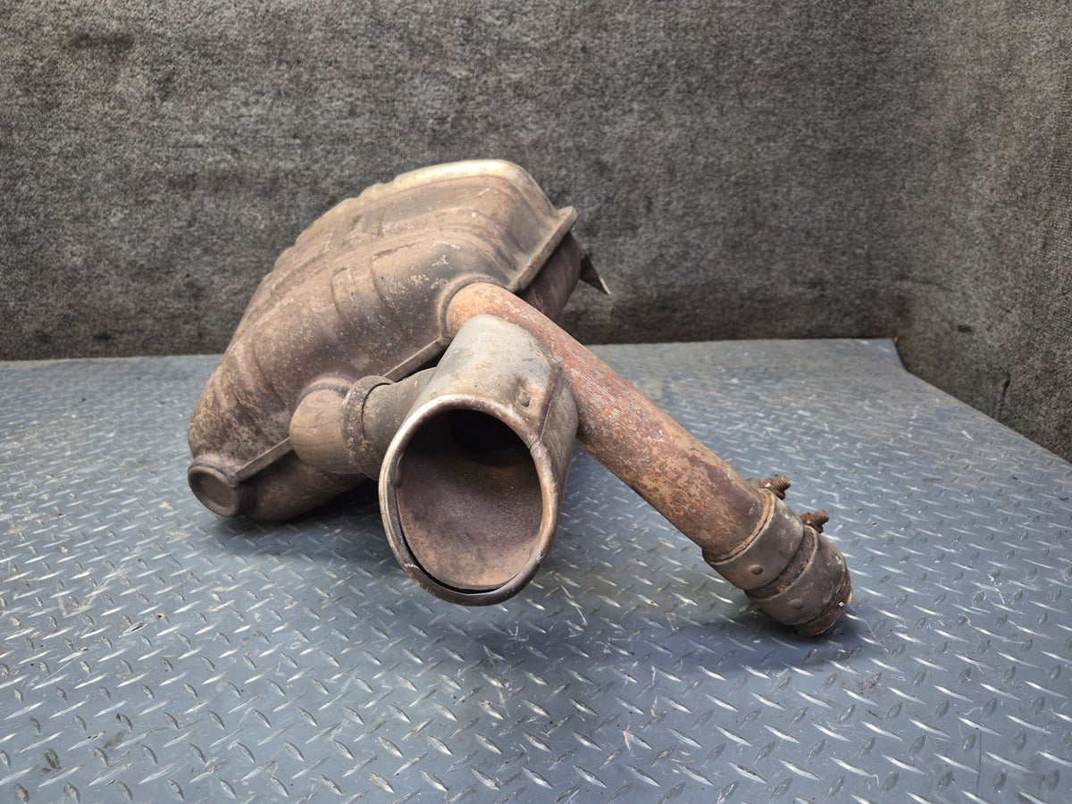 1999-2001 Porsche 911 996 M/T Rear Right Exhaust Muffler w Tip