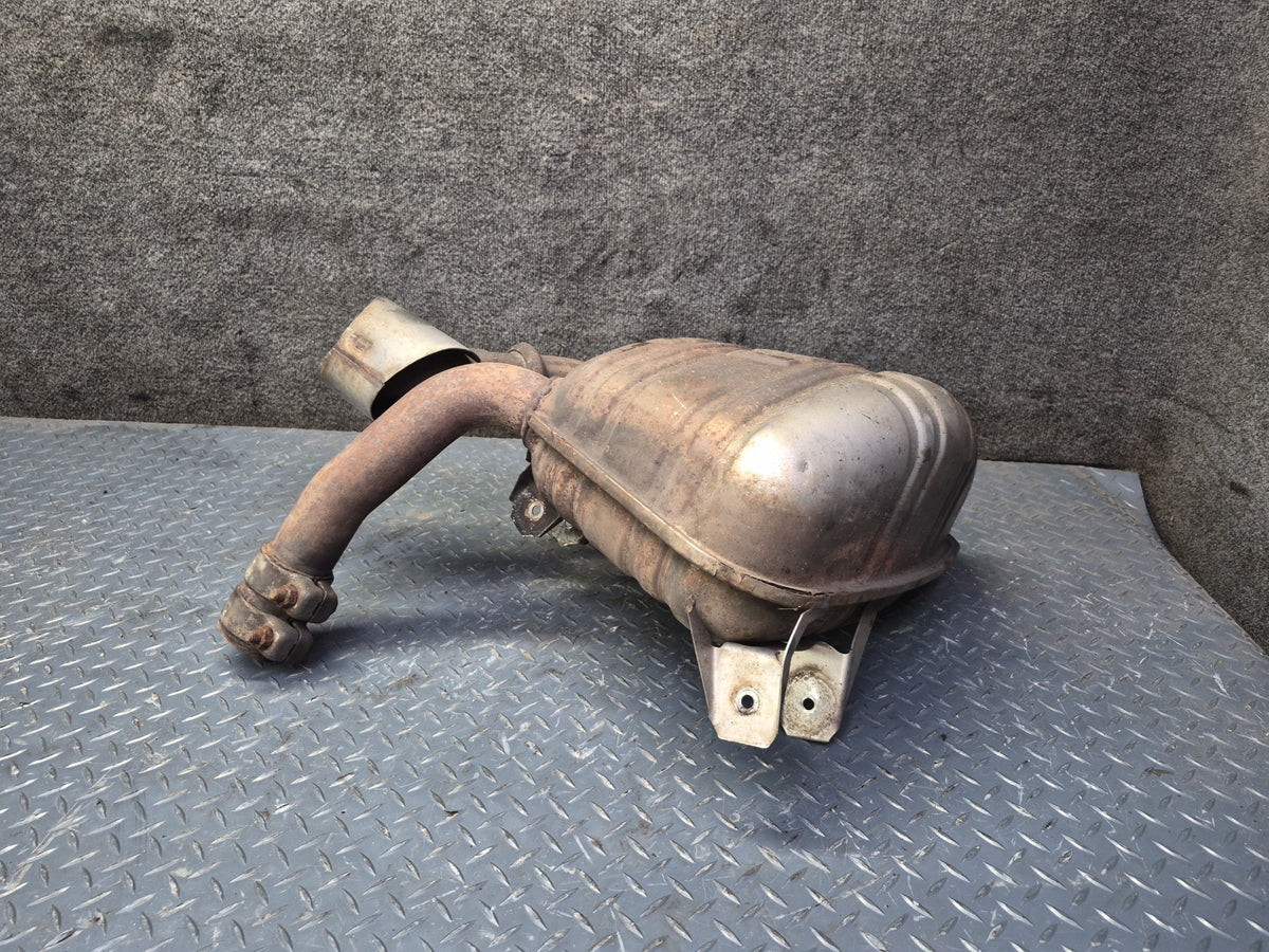 1999-2001 Porsche 911 996 M/T Rear Right Exhaust Muffler w Tip