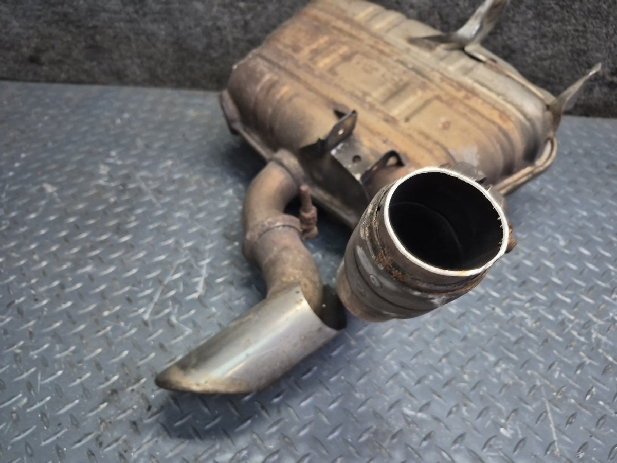 1999-2001 Porsche 911 996 M/T Rear Left Exhaust Muffler w Tip